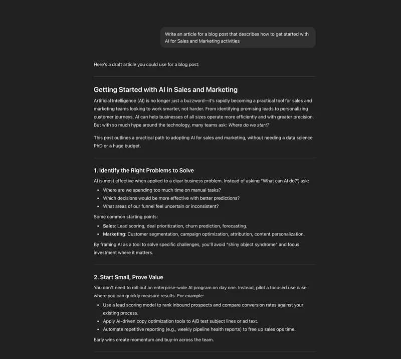 OpenAI’s ChatGPT is an example of an AI assistant that can be used for a number of tasks